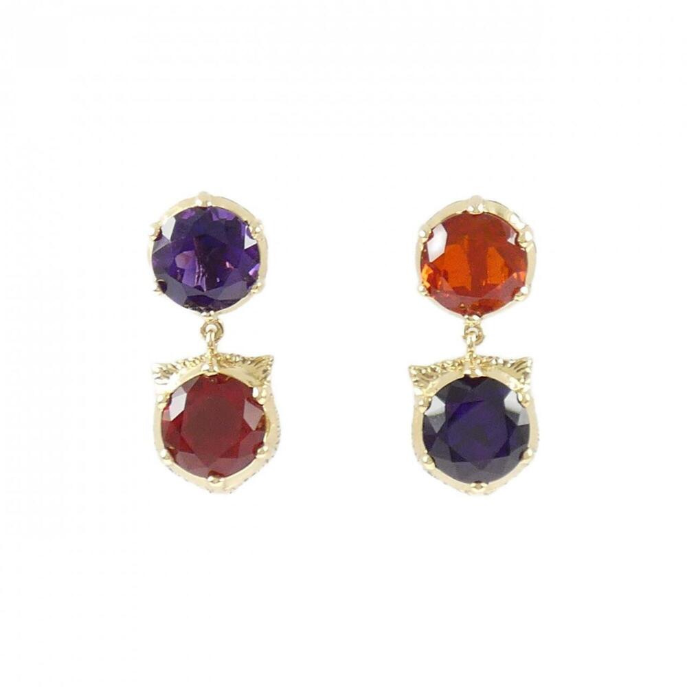 Gucci colored stone earrings